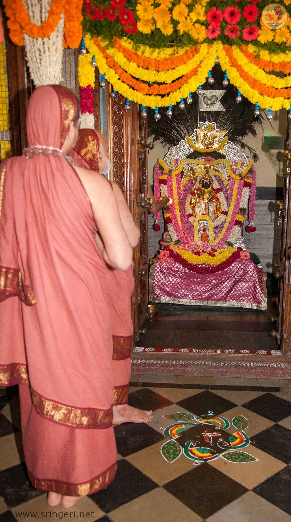 Sri Subrahmanya Shashti celebrations at Sringeri - Sri Sringeri ...